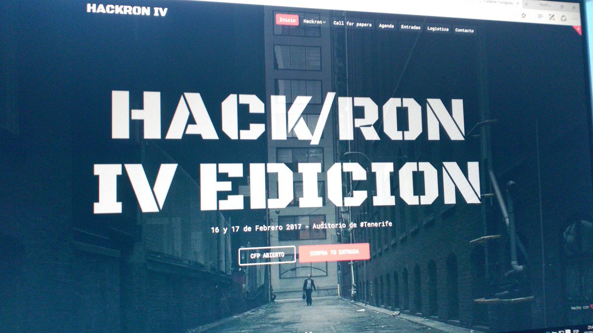Portada de: Llega el IV HACKRON a Tenerife en febrero